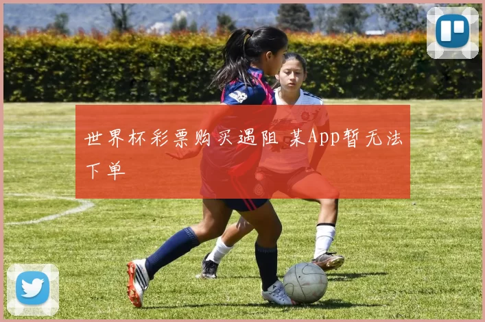 世界杯彩票购买遇阻 某App暂无法下单