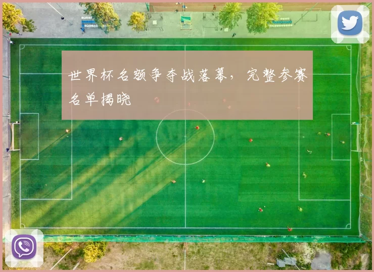 世界杯名额争夺战落幕,完整参赛名单揭晓