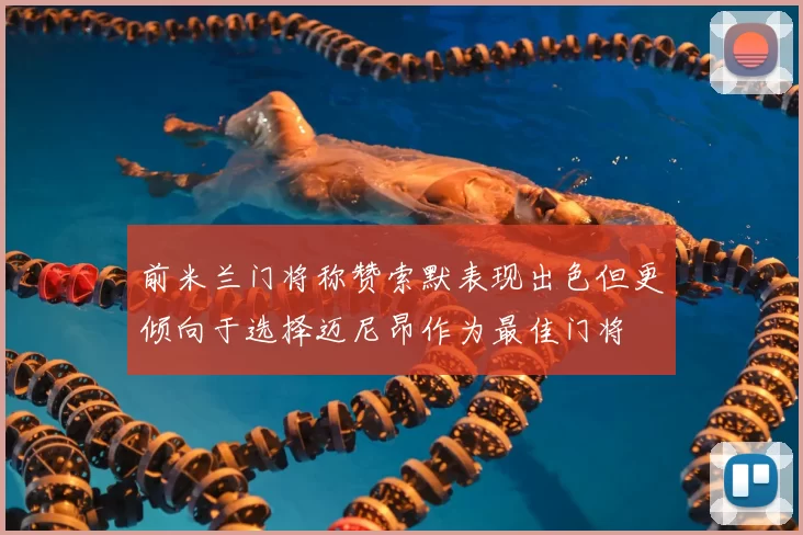 前米兰门将称赞索默表现出色但更倾向于选择迈尼昂作为最佳门将