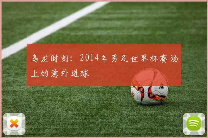乌龙时刻:2014年男足世界杯赛场上的意外进球
