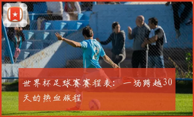 世界杯足球赛赛程表：一场跨越30天的热血旅程